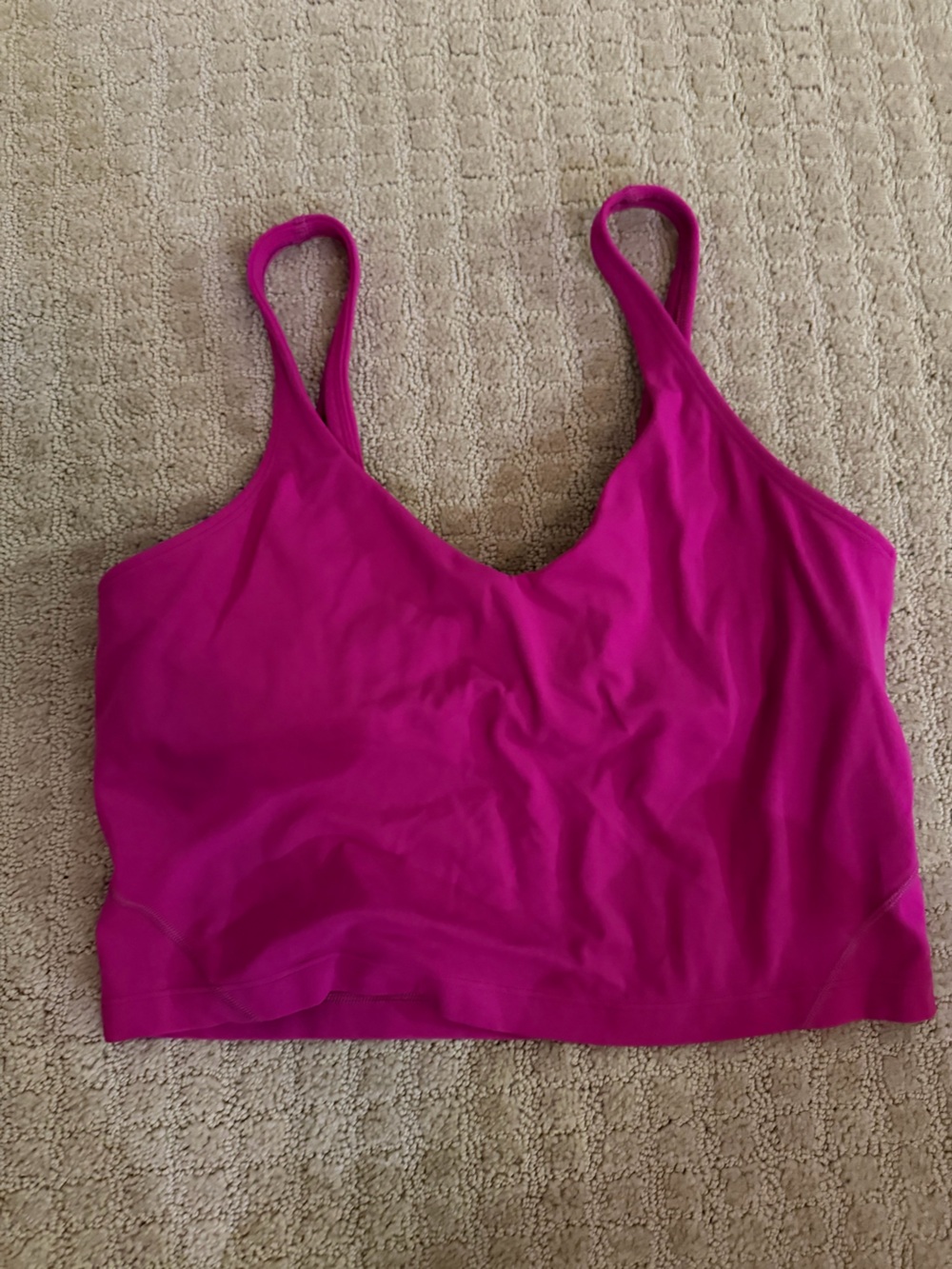 lululemon athletica Magenta Tank Top